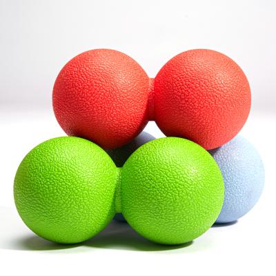 China Fitness Center Band Muscle Relax Yoga Massage Ball Double Fitness Peanut Single Ball for sale