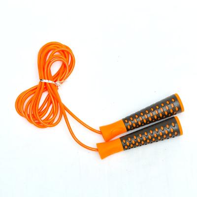 China Hot Sale Plastic Fitness Long Handle Speed ​​Adjustable Jump Rope for sale