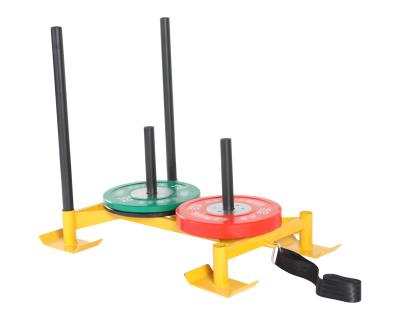 China Commercial Gym Equipment Fitness Luxuey Equipment Tank Sled Prowler Sled Weight Plate Sled for sale