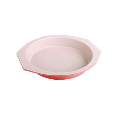 China Viable OK Non-Stick Round Cake Pan, Carbon Steel Ceramic Coating Bakeware Round Cheesecake Pan for sale