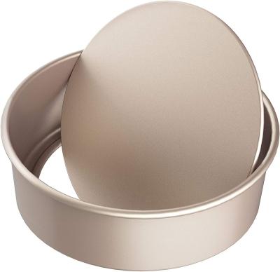 China OK Viable Bakeware Round Cake Pan, 7-Inch With Removable Loose Bottom Liner Chiffon Nonstick, Quick Release Bakeware for sale