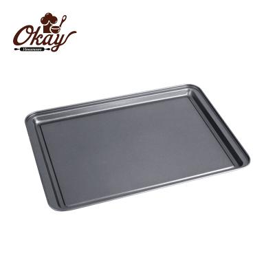 China Easy Clean Cake Tray /Toaster Oven Tray BK-D1024L Viable Non-stick Baking Pan LARGE SIZE for sale