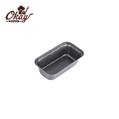 China Viable BK-D4001-B Non-Stick Mini Loaf Pan, Carbon Steel Loaf Pan and Toast Baking Pan for sale