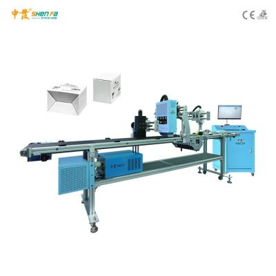 China 5.5kw de Drukmachine van hoge snelheids Flatbed Inkjet voor Document Vakje Te koop