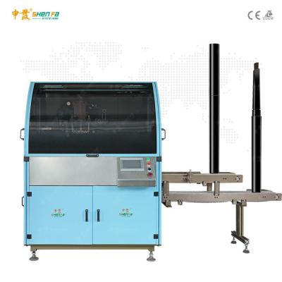 중국 Cosmetics Pen Barrels Single Color Screen Printing Machine With Servo Motor 3.5KW 판매용