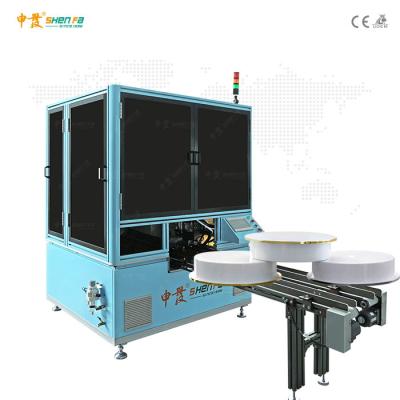 China Round Cap Closure Auto Hot Stamping Machine Quick Fixture Changing for sale