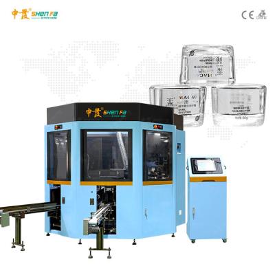 China Voller Servo2 Farbesiebdruck-Drucker Plus Hot Stamping mit Visions-Kamera-Orientierung für Cremetiegel SF-MP310 zu verkaufen