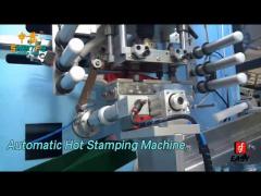 PLC Control Automatic Hot Stamping Machine 60pcs/min For Wine Cap