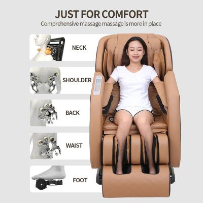 China Factory Wholesale 3D 4D 8D New Music Vibrating Body Weightless Massage Heating Chair with LCD Touch Screen for sale