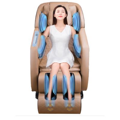 China High Quality Smart Luxury Human Body Full Contact Weightless High End SL Track 4D Upper Extremity SL Control Voice Massager Chair With Screen for sale