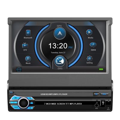 China Stereo 7 Inch Single Din Car MP5 Player Indash With Mirrorlink, BT, FM Radio for sale