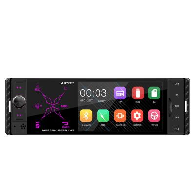 China 4Inch Full Touch Screen Car Stereo MP5 Player Single Din Car Radio With Mirrorlink for sale