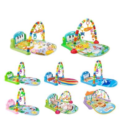 China Baby Play Piano Mat Fitness Frame Baby Intelligent TMat Gym Set Hot Sale High Quality Cute Soft Active Safe Cartoon Infant Toys for sale