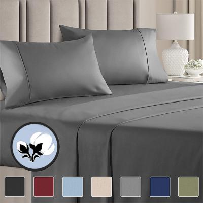 China Wholesale Soft 1800 Series Premium Egyptian Polyester Anti-Static Sheet Sheet Bedding Set for sale