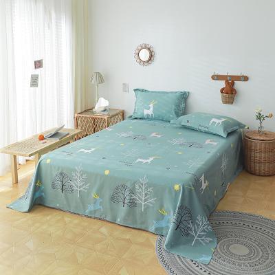 China Disposable Sheet Set Home Pure Cotton 100%Cotton Summer Covers Pure Cotton Bedding Sets Sheets for sale