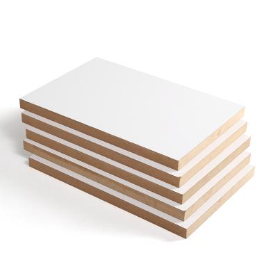 China Wholesale plain 8mm 9mm 18mm moisture proof lemination MDF board sheet for Linyi furniture decoration for sale