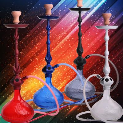 China Aluminum& hot sale wholesale aluminum shisha big sahara hookah glass for sale