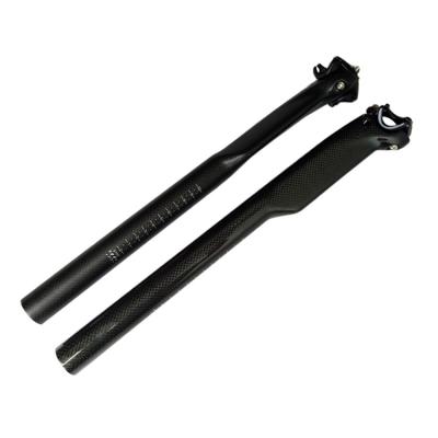 China Customized carbon mountain bike seatpost 3K carbon bike seatpost JSPSP02 for sale