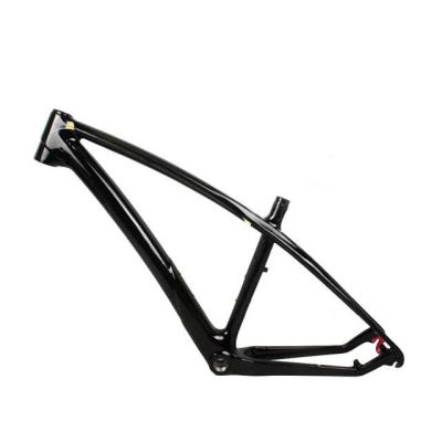 China Super Lightweight Mountain Bikes OEM Carbon Bike Frame 27.5er Quick Release Mountain Bicycle Frameset for sale