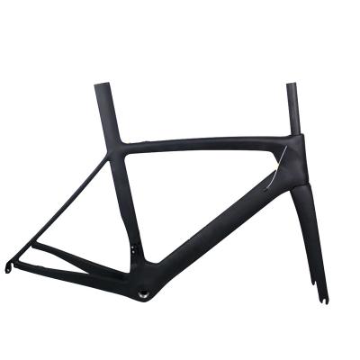 China Road Bikes Tall Man Carbon Bike Frame 60cm High Speed ​​Racing Bike Frame for sale