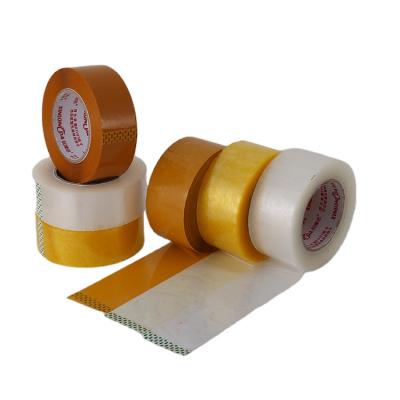 China Bopp Tan High Quality Waterproof Packing Tape For Box Sealing 1.89inch W x 1.5Mil T x110 yard L for sale