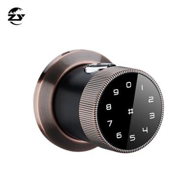 China 2022 Zinc Alloy Latest Fashion Top Design Smart Lock Single Latch Fingerprint Door Lock Cheap Biometric Tuya Knob Door Lock for sale