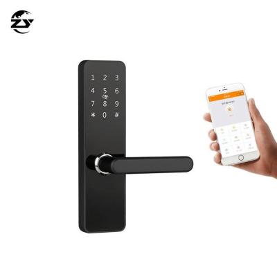 China Hot Selling Zinc Alloy Zinc Alloy Locks Home Office Hotel Apartments PIN CARD Open Hot Selling Mobile Phone LORA Password Smart Door Locks Fingerprint IOT for sale