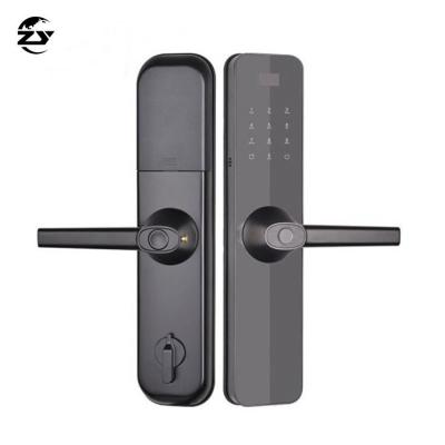 China Factory Supply Smart Home Electric Smart Door Apartment Security Wifi Lock App Office Apartments Smart Lock With Wifi App Rfid for sale