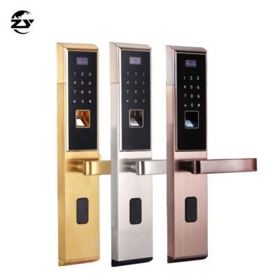 China App Wifi Smart Door Locks Smart Key Gold Card Key Gold Card Fingerprint Lock Stainless Steel Packing Stainless Steel Perfect Printing Digital for sale