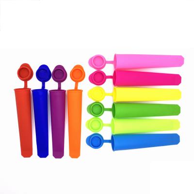 China Viable DIY Popsicle Lollipop Silicone Mold Popsiclesicle Ice Cream Stick Mold for sale