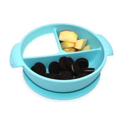 China BHD BPA Free Food Grade BPA Free Eco Friendly Baby Led Weaning Baby Silicone Toddler Feeding Bowl for sale