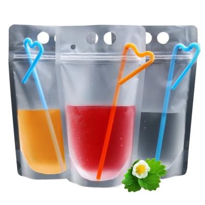 China Disposable Barrier Top Zipper Liquor Pouch Plastic Drinks Flasks Drink Pouches For Adults for sale