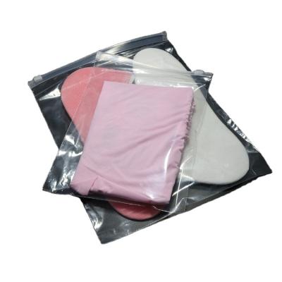 China Recyclable Custom Material Food Grade Plastic Zipper Top Packaging Bag For Clothing for sale