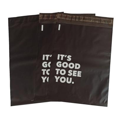 China Biodegradable Custom Unprinted Waterproof Custom Mail Tote Bag Poly Messenger Mailers Bag for sale