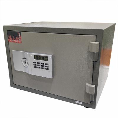 China 2021 high quality small size electronic keypad water and fireproof safes for securing valuables FP-16E for sale