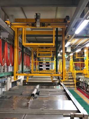 China 650 Ton Automated Anodizing Line Aluminum automatisches Kontrollsystem zu verkaufen