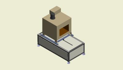 China De stabiele 15kw-Hitte van het Aluminiumprofiel krimpt Verpakkende Halfautomatische Machine Te koop