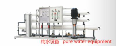 China RO Reverse Osmosis Pure Water Equipment Industry With 1-30T Output for sale