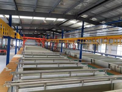 China Línea de producción de anodización de aluminio 6061-6063 en venta