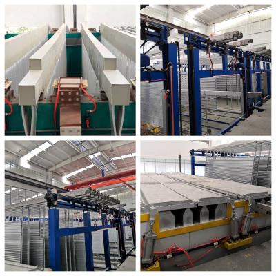 China Aluminum Anodizing Production Line Flexible Automation Comprehensive Management for sale