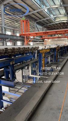 Chine Ligne d'anodisation 24000T/Anneau capacité 7,2m traitement de surface de profilés en aluminium ligne d'anodisation à vendre à vendre