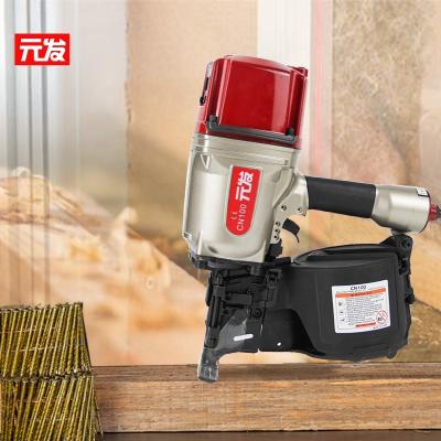 China Woodworking CN100 Coil Nailer Coil roof nailing machine nail gun with new box for sale