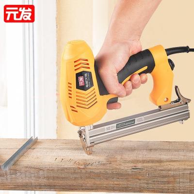 China Electric Gun Staple Staple Furniture Straight Nail Gun Special Power Tool Woodworking for sale