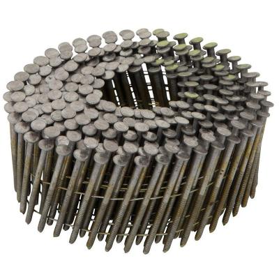 China Decorative Cap Deal Screw Wood Leg Flooring Nails Pallet Smooth Coil Roofing Nails For Sale for sale