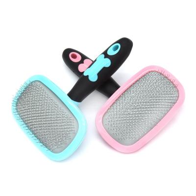 China Viable Dog Brush And Cat Brush Pet Grooming Brush Throwing Grooming Tools for sale