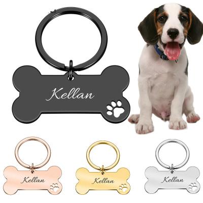 China Custom Viable Dog Tag Pet ID Tags For Dogs Collar Pet Kitten New Puppy National Puppy Day Cat Charm Identification Tags for sale