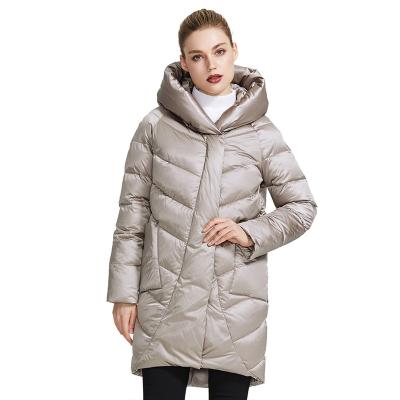 China MIEGOFCE Winter News Anti-Wrinkle Jacket Women Warm Design Hooded Parka Jacket Women Plus Size Loose Coat for sale