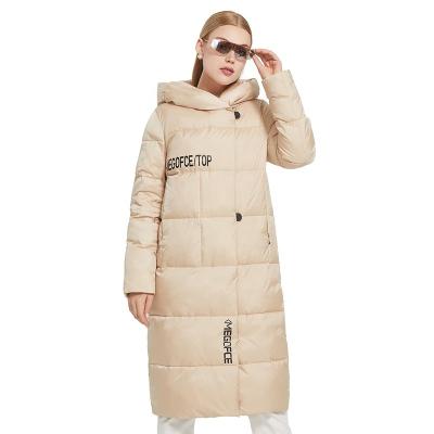 China Anti-wrinkle MIEGOFCE thick cotton padded jacket clothes new winter women fashion parka women coat stripper jacket long button coat for sale