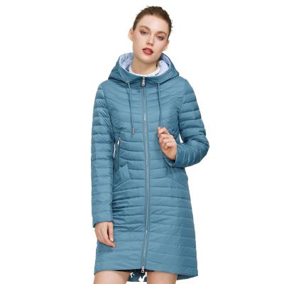 China MIEGOFCE 2021 New Anti-wrinkle women's coats spring autumn women's parka coat women anorak cotton quilted jackets warm hooded parka for sale