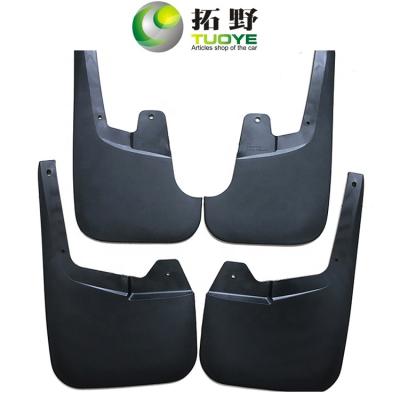 China Plastic Car Shock Absorbers For Isuzu D-MAX 4 Doors Auto Mud Flaps Splash Guards for sale